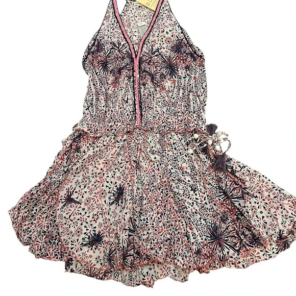 NWT Poupette St. Barth Nola Mini Dress size M - Picture 3 of 7